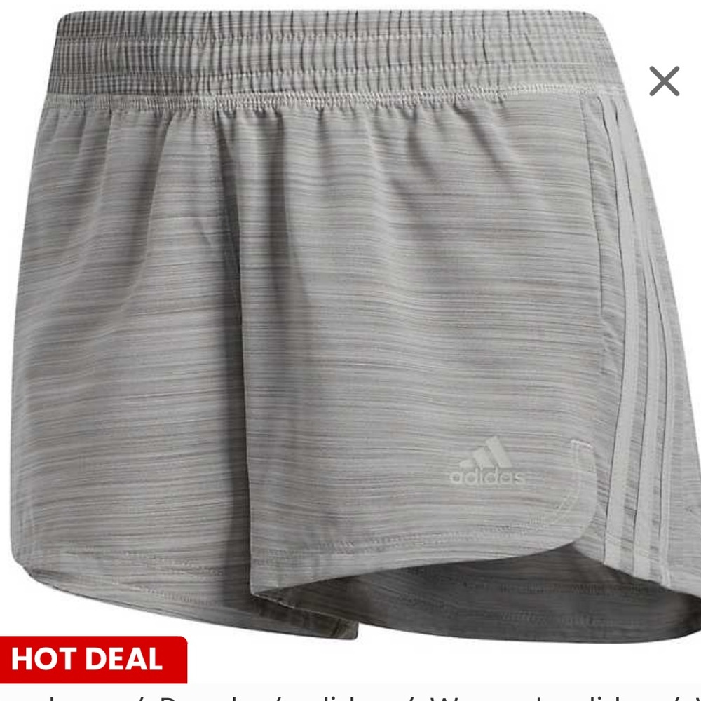 ADIDAS WOMENS THREE STRIPES SHORTS Sz Med